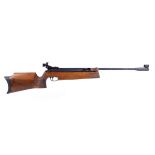.177 Walther LGR sidelever target air rifle, tunnel foresight, adjustable aperture rear sight,