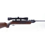 .22 Westlake break barrel air rifle, mounted 4 x 32 ASI scope