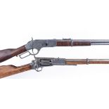 Winchester 73 and Colt revolver replica rifles (2)