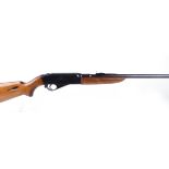 S1 .22 BSA Ralock self loading rifle, 24 ins threaded barrel (capped), tube magazine, no. T12250 (