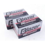 S1 1000 x .22 Blaser rifle cartridges (Section 1 Licence required)