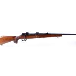 .22 Brocock bolt action sporting rifle, 24½ ins threaded barrel (capped), Mauser action, open