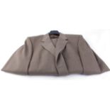 L/XL brown shooting suit (jacket and trousers)
