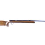 S1 .22 Anschutz Match 54 bolt action target rifle, 27½ ins heavy barrel, mounted sight blocks,