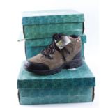 Four pairs X3M1 Sherramore walking boots, boxed as new, size UK13
