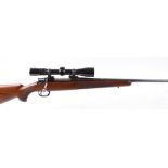 S1 .22-250 Parker hale bolt action rifle, 23½ ins barrel, 5 shot, pistol grip stock with cheek