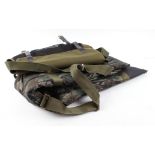 Anglo Arms camouflage fleece lined rifle slip and canvas game bag
