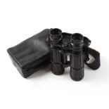 7 x 42B Ziess Dialyte stalking binoculars with carry strap, cased