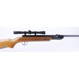 .22 Relum break barrel air rifle, mounted Hawke scope, no. 81771