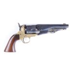S1 .36 Pietta black powder percussion revolver, 5½ ins barrel with captive rammer, 6 shot