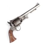 S1 .44 Euroarms (Italian) 'Rogers & Spencer' percussion black powder revolver, 7½ ins polished