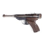 .22 Hy-Score Target CO2 air pistol, open sights, no. 859647