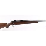 S1 .22-250 RWS Model 89 bolt action rifle, 23 ins barrel threaded for moderator, scope blocks,