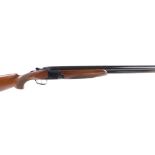 S2 12 bore Laurona over and under, ejector, 28 ins barrels, full & ½, ventilated rib with bead