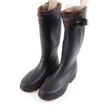 Pair Aigle wellington boots, size 46 (UK11), as new