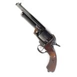 S1 .44/20 bore Pietta 1856 Lemat black powder revolver, 9 shot, 6 ¾ ins octagonal sighted barrel