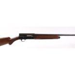 S2 12 bore Browning A5 semi automatic, 3 shot (RM 98), 27½ ins barrel, ¼ choke, raised bead