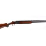 S2 12 bore Nikko Model 5100 over and under, ejector, 28 ins barrels, ¼ & ic, ventilated rib, 2¾