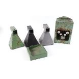 Gamo vintage swinging target pellet catcher and four other pellet catchers (5)