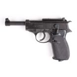 Crosman 338 Auto BB air pistol, open sights, no. 400B10682