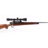 S1 .30-06 Arisake bolt action sporting rifle, 25 ins barrel, blade foresight, internal magazine,