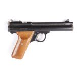 .20 Benjamin Sheridan E9A series CO2 air pistol, open sights, no. 498707207