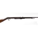 .177 BSA Lincoln Jeffries Improved Model D underlever air rifle, original open sights, no. 29688