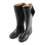 Pair Aigle wellington boots, size 40 (UK7), as new