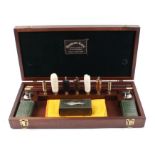 Presentation 12 & 20 bore cleaning kit by Pendleton Royal comprising two piece brass mounted