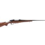 S1 .22-250 CZ 550 bolt action rifle, 24½ ins threaded barrel (capped), polished receiver with