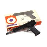 .177 Diana SP50 air pistol, open sights, in original box