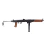 9mm Light automatic machine gun, no. 127 - Deactivated with EU certificate