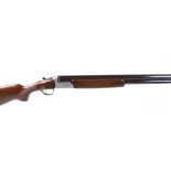 S2 12 bore Midland Gun Co. over and under, ejector, 27 ins ventilated multi choke barrels, file