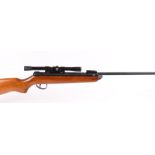 .22 BSA Meteor break barrel air rifle, mounted 4 x 20 BSA scope, no. TG21908