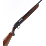 S2 12 bore Browning Twelvette semi automatic, 2 shot, 26½ ins barrel with raised bead foresight,