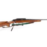 S1 .243 (win) Remington Model 788 bolt action rifle, 18½ ins barrel, 5 shot magazine, fitted scope