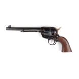 S1 .44 Pietta black powder percussion revolver, 7½ ins sighted barrel, 6 shot cylinder, the frame