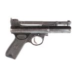 .22 Webley Mark 1 air pistol, open sights, no. 900