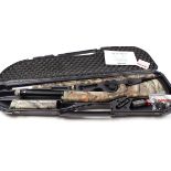 S2 12 bore Benelli M1 Super 90 (LH), semi automatic, 3 shot, 28 ins multi choke barrel, ventilated