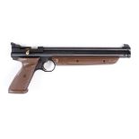 .177 Crosman Model 1377 American Classic pump up bolt action air pistol, no. 212B06074