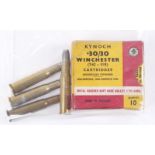 S1 14 x .30-30 Kynoch rifle cartridges