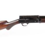 The stock action and forend of 16 bore Browning semi automatic, no. 103195