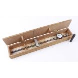 Mitutoyo 12, 16 & 20 bore gauge, in wooden transport box, together with 12 bore chamber gauge