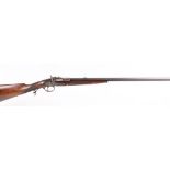 S58 .380 Snider action Rook & Rabbit rifle by W. Golden, 25 ins octagonal sighted barrel (good