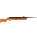 .22 BSA Airsporter underlever air rifle, open sights, a/f - rust action to barrel