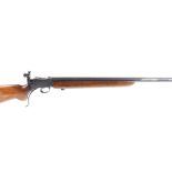 S1 .22 BSA Martini action target rifle, 28½ ins heavy barrel, tunnel foresight, Parker Hale PH7A