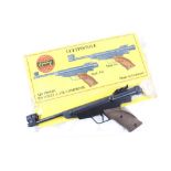 4.5mm Original Model 6 break barrel target air pistol, tunnel and ramp sights, target grips, in