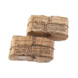 20 x ICI blank cartridges for Snider & Martini rifles in original paper packets tied with string (