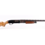 S2 12 bore Winchester Ranger Model 120 pump action, 3 shot, 28 ins multi choke barrel, ventilated