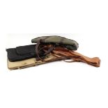 Two Brady rifle slips, fleece lined rifle slip, two long barrel pistol cases